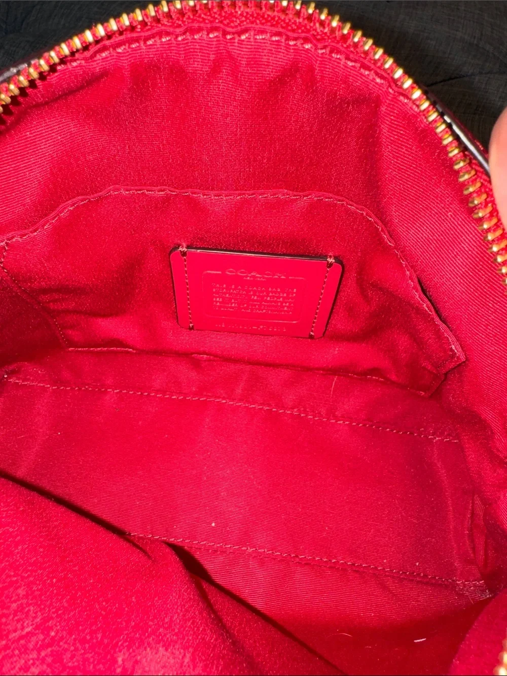 Coach Bag Dome Pebbled Leather Crossbody Bag NWT - Picture 13 of 17